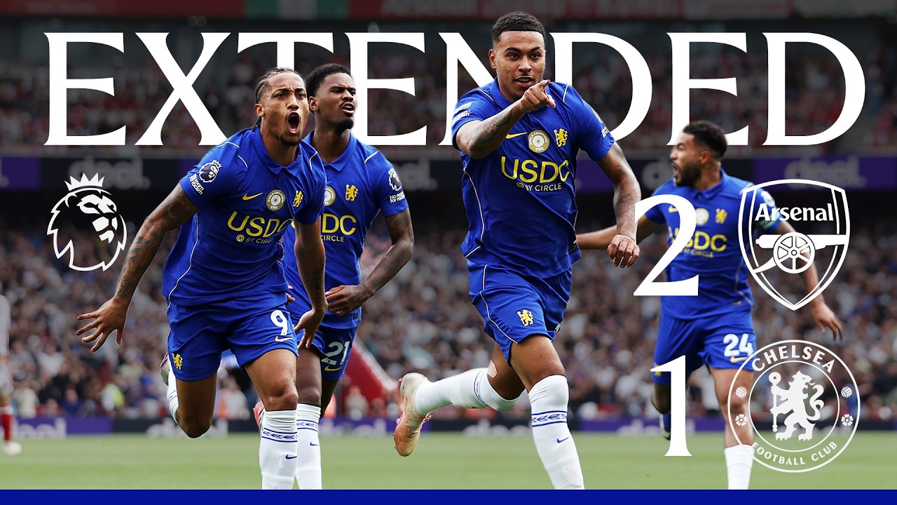 Arsenal 2-1 Chelsea | HIGHLIGHTS - Extended | Premier League 2026/27