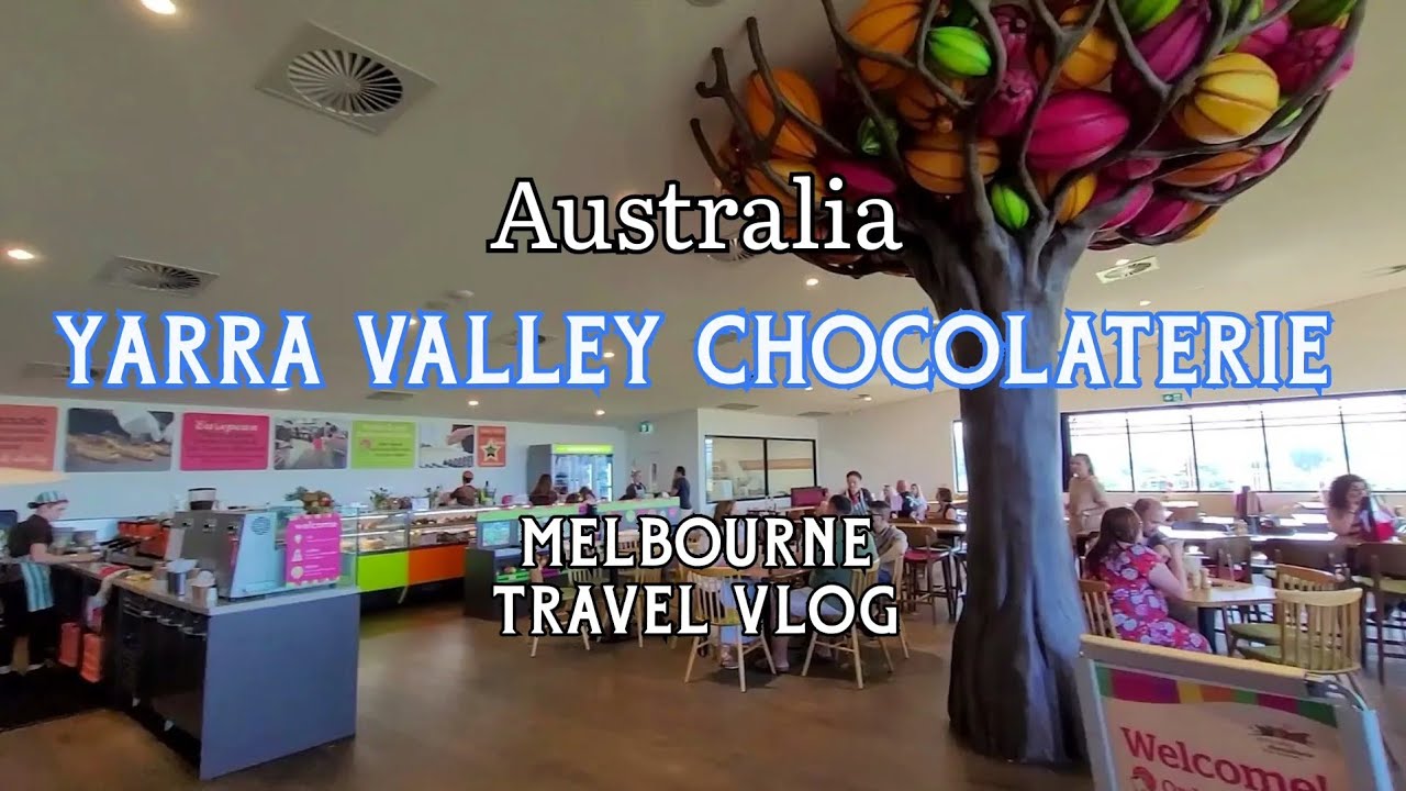 Chocolate Lovers Heaven |Yarra Valley Chocolaterie & Ice Creamery Day Trip | Melbourne Travel Vlog
