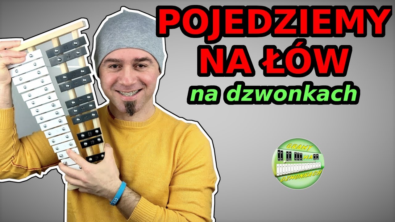 POJEDZIEMY NA ŁÓW 🎶 - Dzwonki chromatyczne (cymbałki) Instrumental cover & tutorial Nuty
