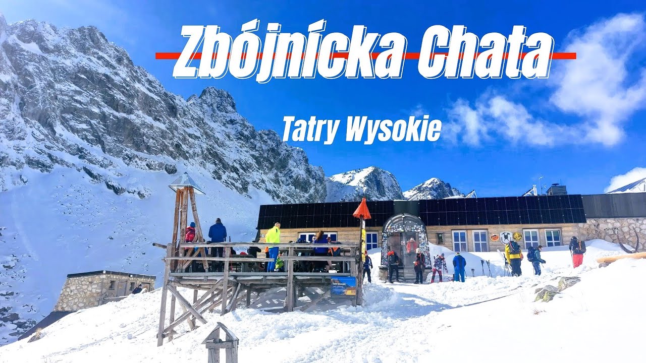 Zbójnicka Chata zimą z Hrebienoka / Tatry Wysokie /