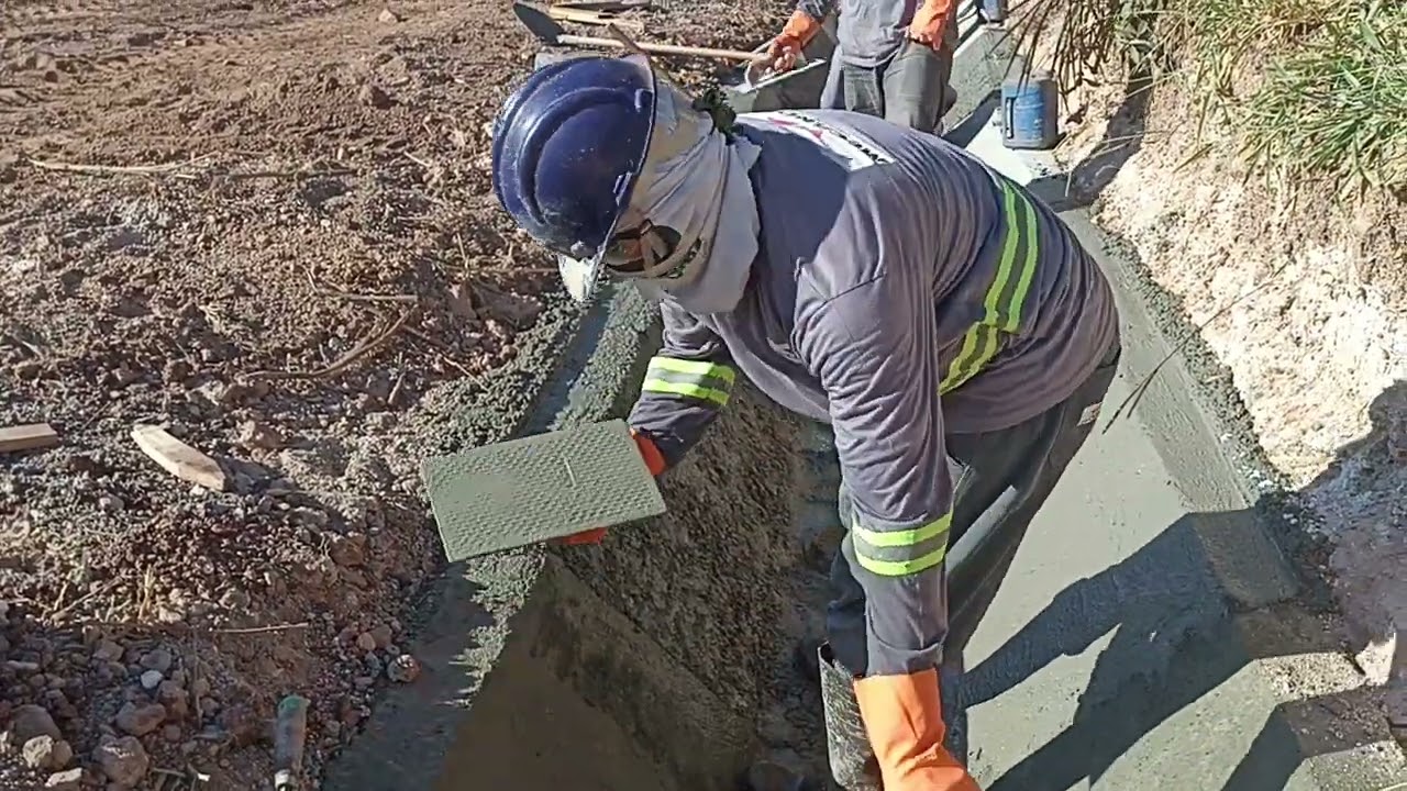 segunda feira abençoada fazendo canaleta