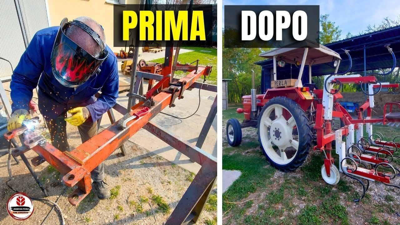 COME MODIFICARE UN SARCHIATORE DA MAIS A SOIA