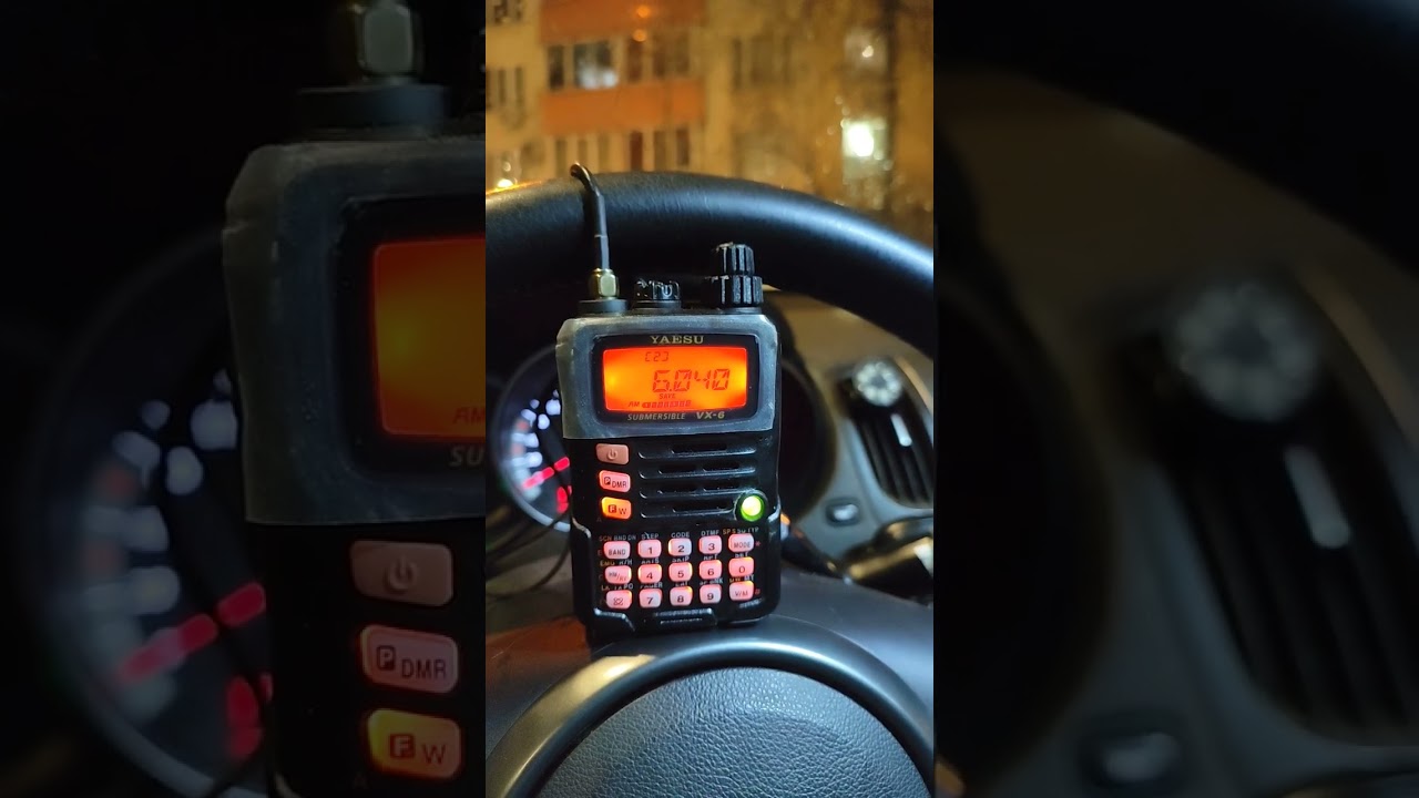Yaesu VX-6R. Приём вещательной радиостанции на КВ.