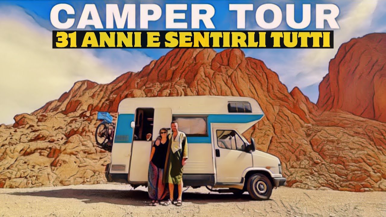CAMPER TOUR👉🏻 Vivere e viaggiare a bordo di un Fiat Ducato classe’92 🚐🌍