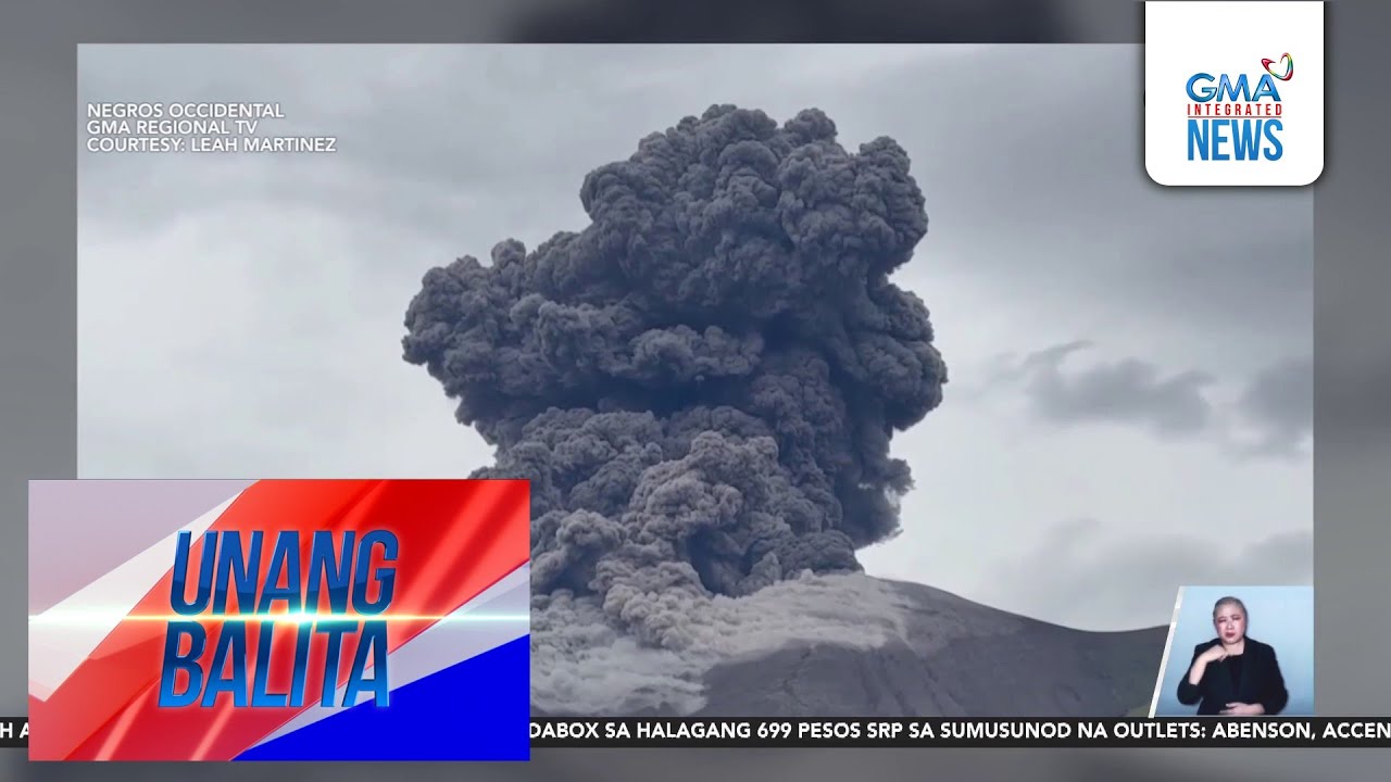 40 barangay sa Negros Occidental, apektado ng ashfall kasunod ng pagputok ng... | Unang Balita