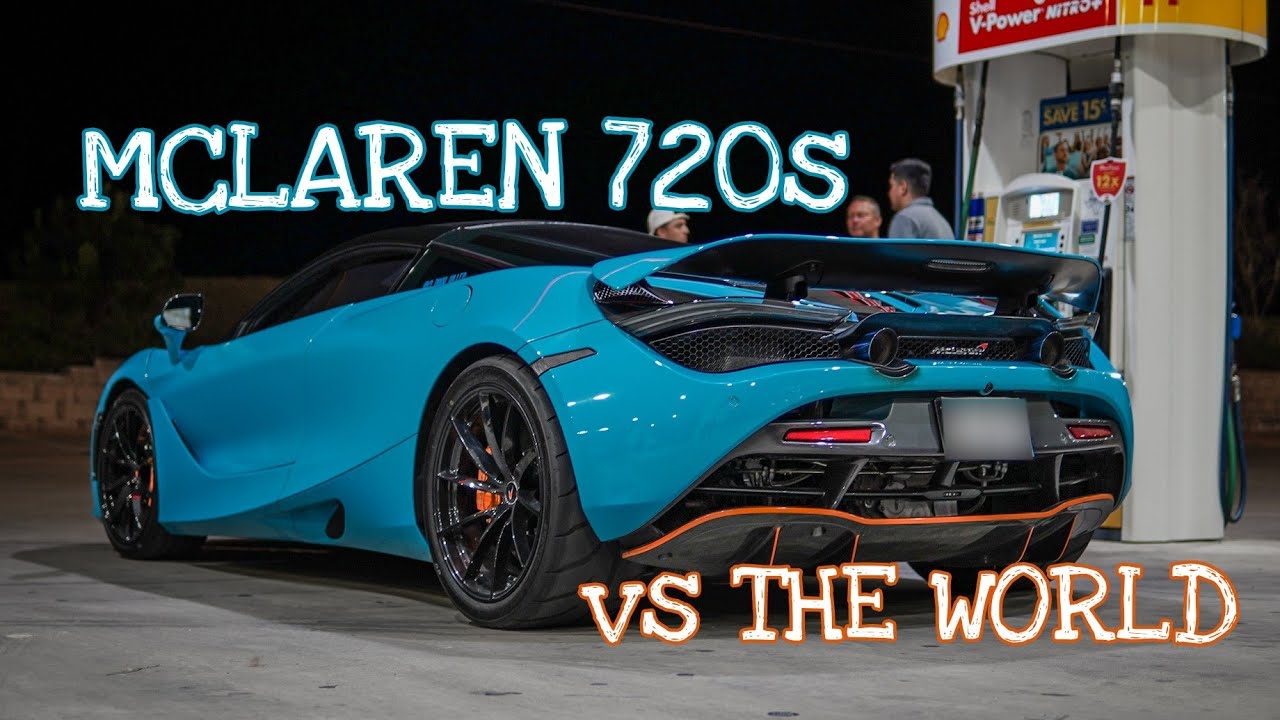 Bolt on MCLAREN 720s vs LS9 Corvette vs Twin Turbo Mustang vs 900HP R35 GTR and more