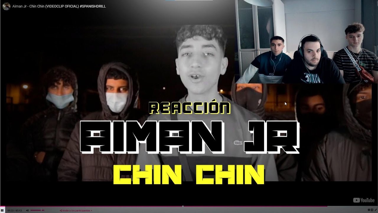 (REACCIÓN) Aiman Jr - Chin Chin (VIDEOCLIP OFICIAL) #SPANISHDRILL- (PERRERA URBANA)