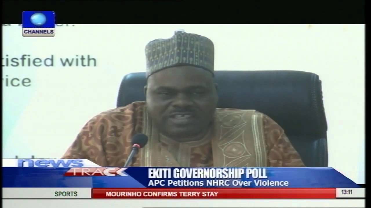 Ekiti APC Asks NHRC To Investigate Pre-election Violence