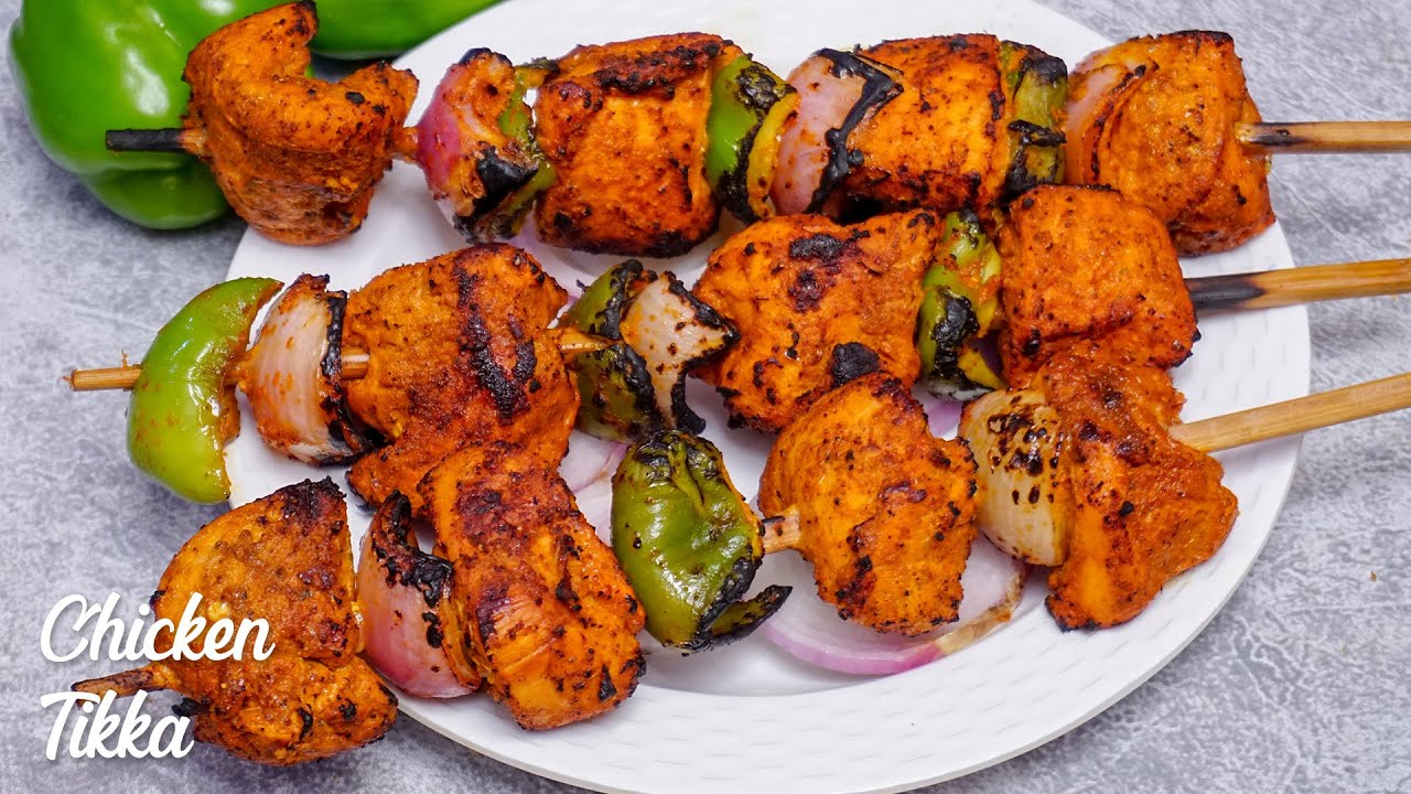 Chicken Tikka Kebab | Chicken Tikka Recipe | Tandoori Chicken Tikka
