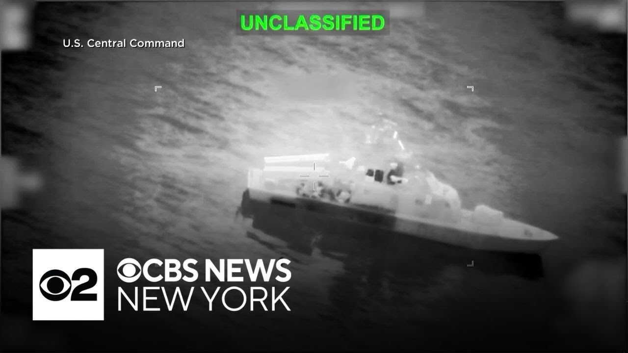 U.S. attacks Iranian mine-laying vessels near major oil route
