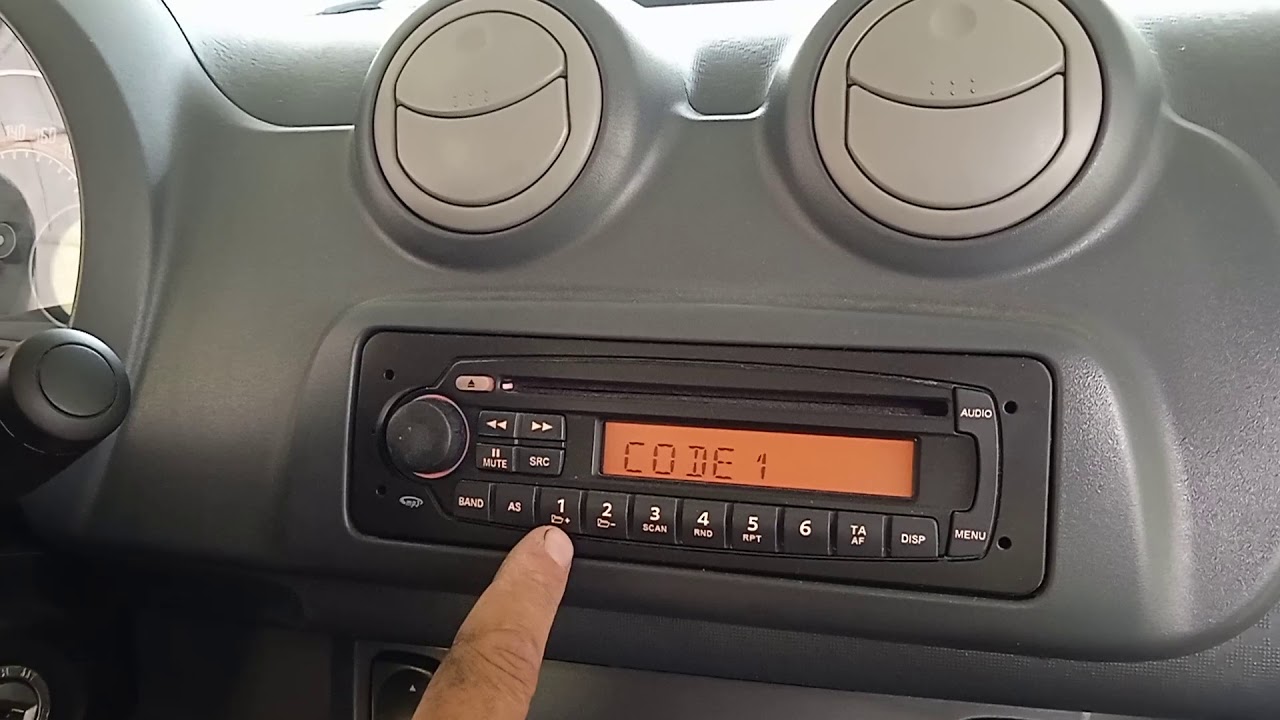 como colocar a senha no rádio da linha Fiat, uno vivave