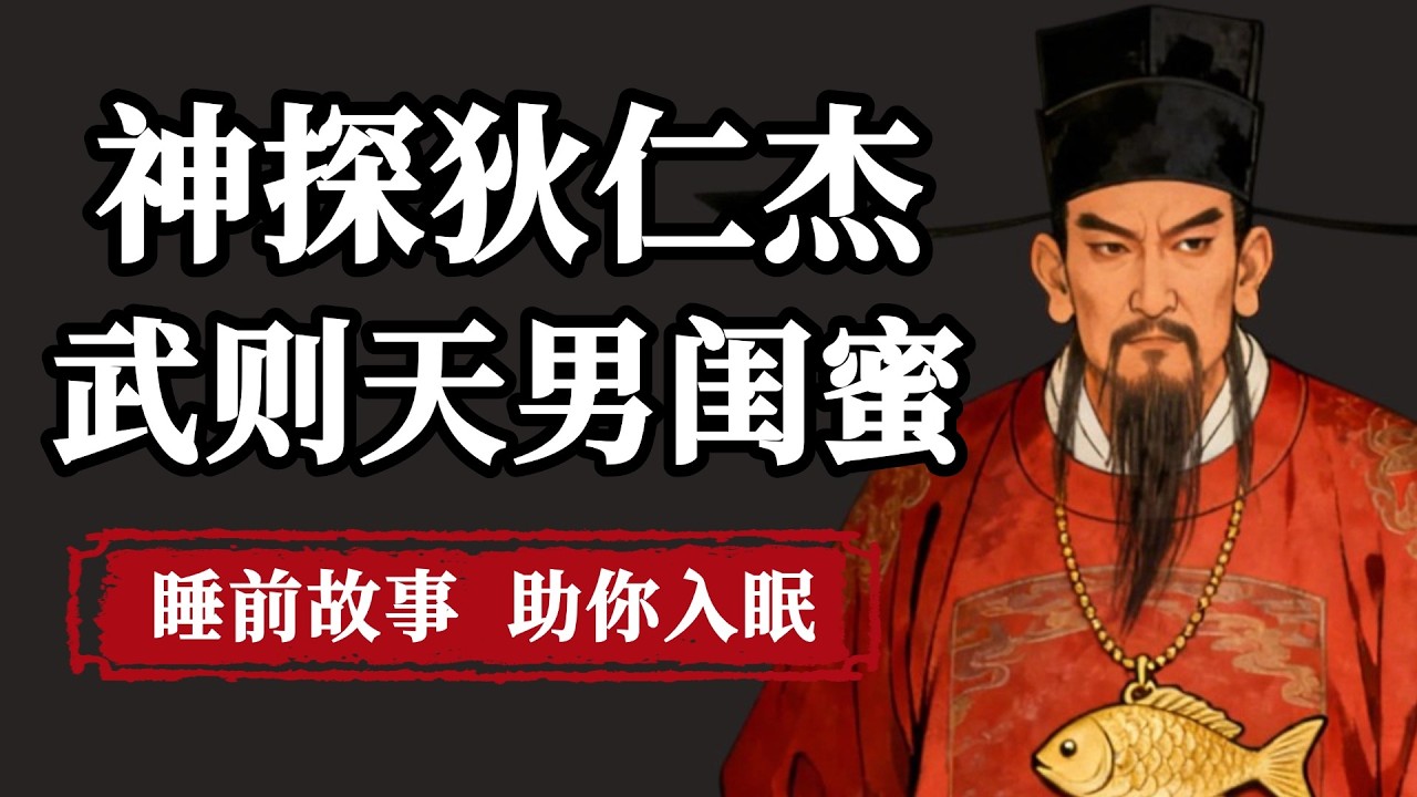 史上最安全 “男闺蜜”：狄仁杰靠什么让武则天敬重一生？|  睡前故事，助你入眠#历史 #睡前故事 #助眠#助眠历史#乾隆#汉朝 #历史故事 #历史人物