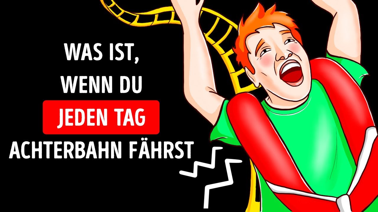 Was passiert mit deinem K&ouml;rper, wenn du jeden Tag Achterbahn f&auml;hrst?