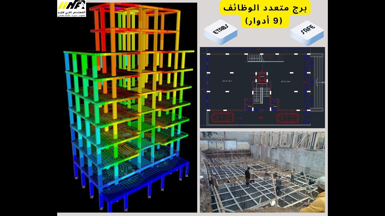 35-1. Architectural Plans & Structural System- قراءة المخططات المعمارية + النظام الإنشائي