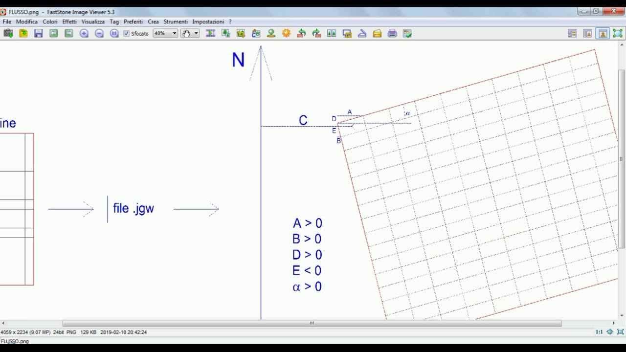 GEOREFERENZIARE UN'IMMAGINE CON AUTOCAD
