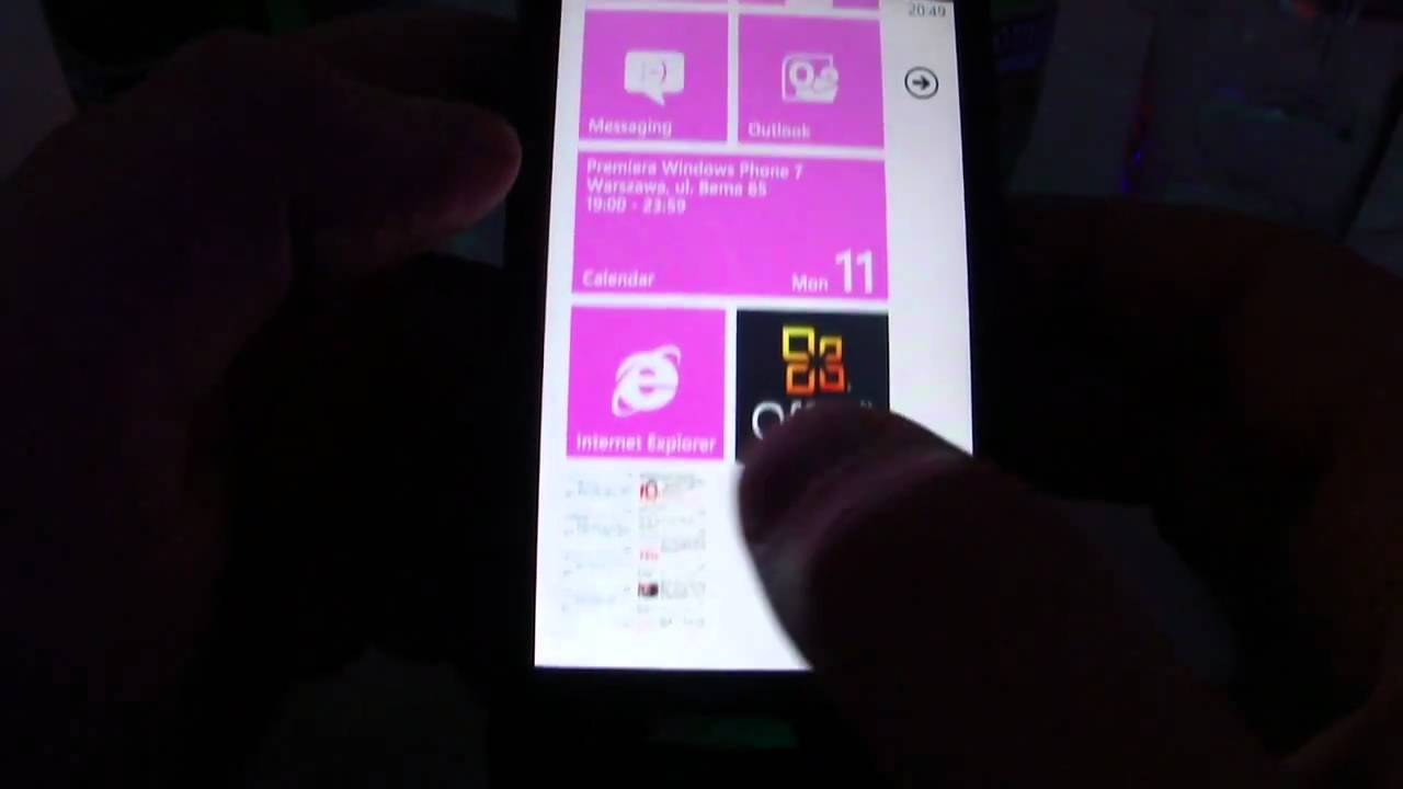 LG Optimus/Swift 7 - hands on - Windows Phone 7