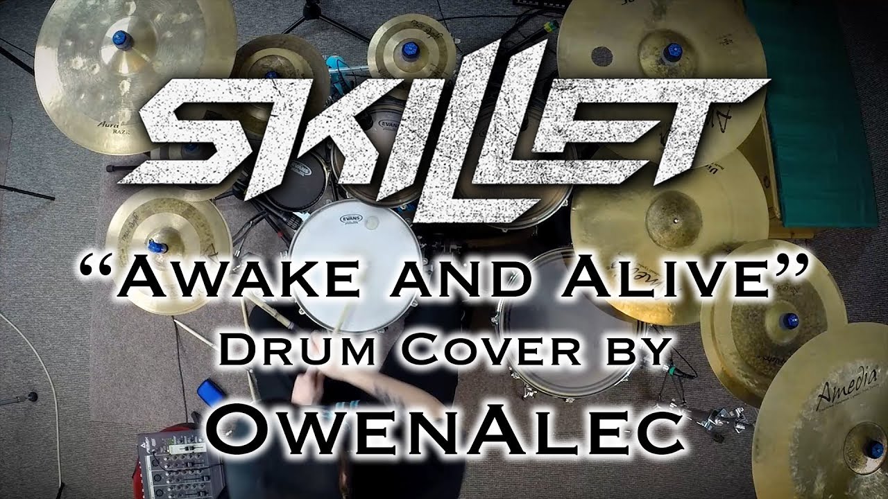 Awake and Alive - Skillet | Drum Cover (2019)