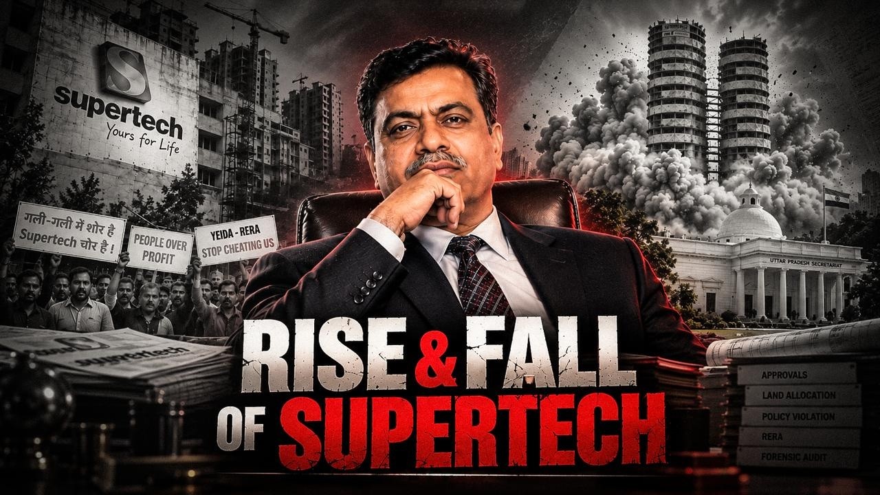 Supertech Twin Tower Noida: How the Biggest Builder Collapsed