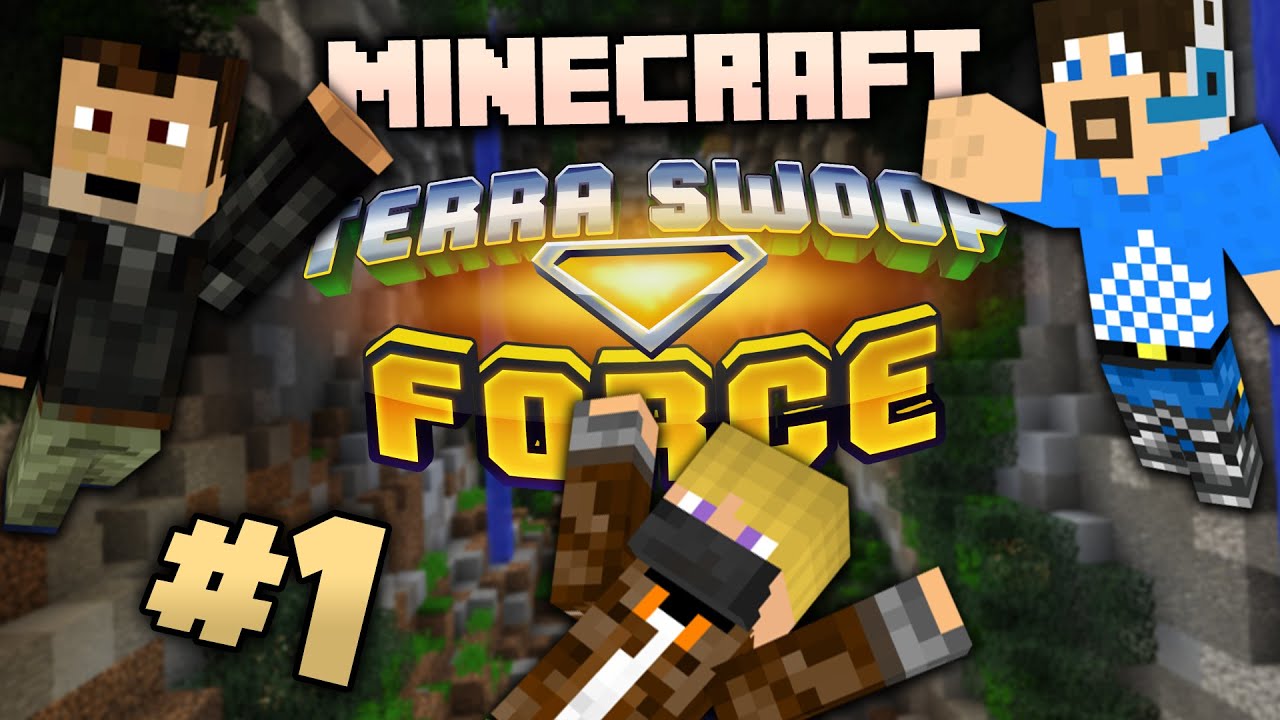 Minecraft - Terra Swoop Force - Let's Play #1 (Minecraft 1.9 Adventure Map by Noxcrew)