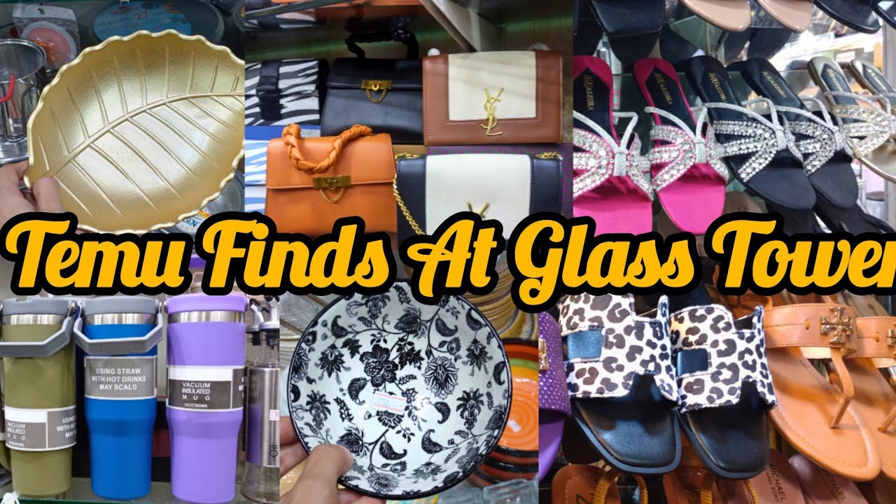 Temu Finds At Glass Tower Karachi | Affordable Branded Heels & Bags 