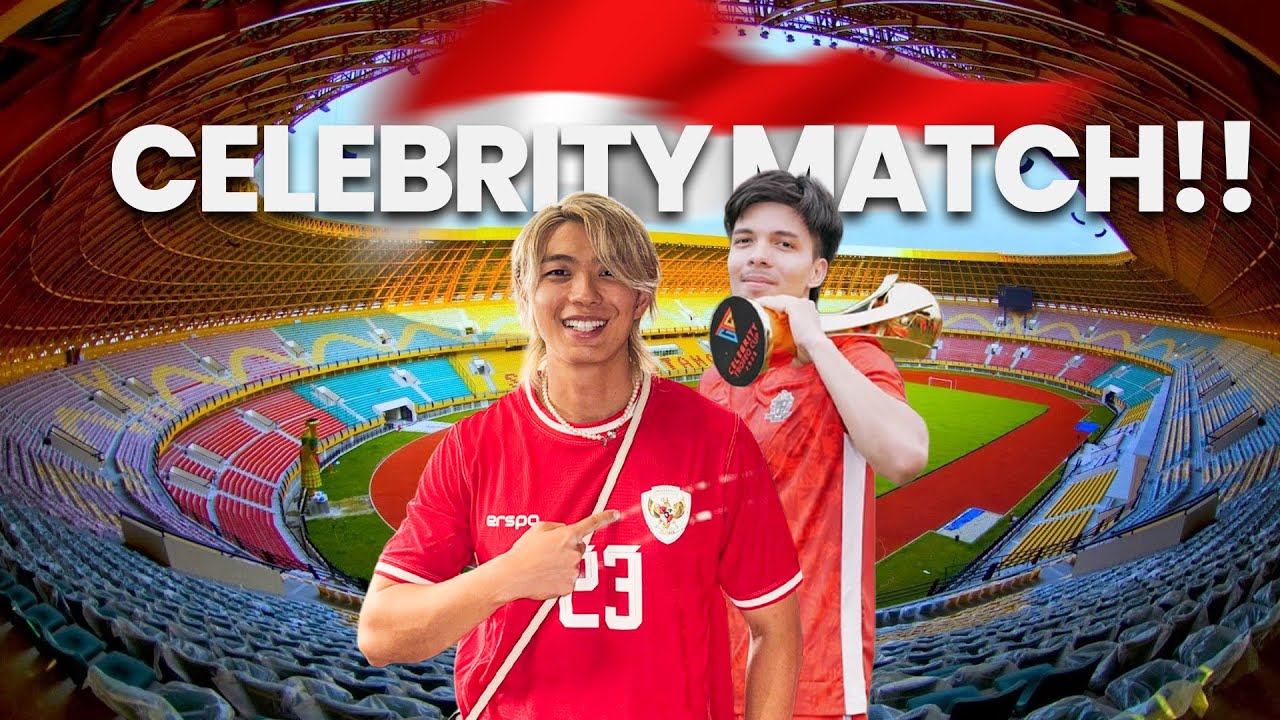 celebrity football match in indonesia