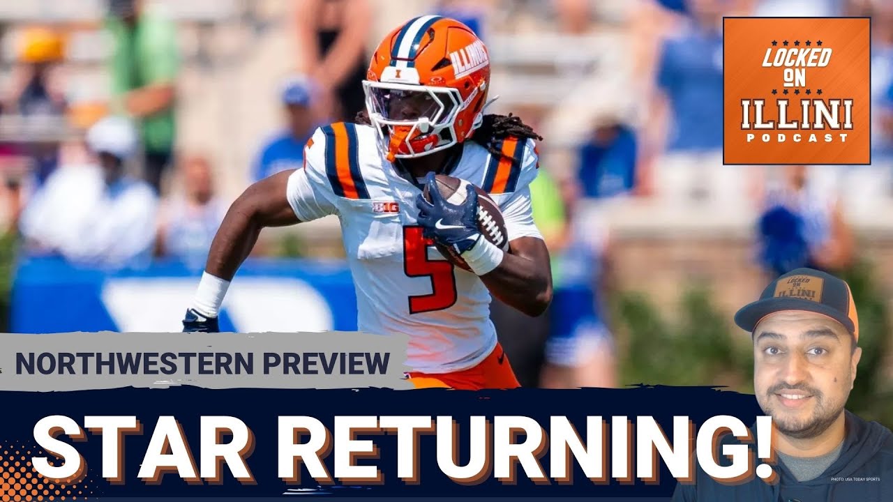 BREAKING: Ca’Lil Valentine STAYS at Illinois… HUGE ROSTER WIN For Illini! | Northwestern Preview