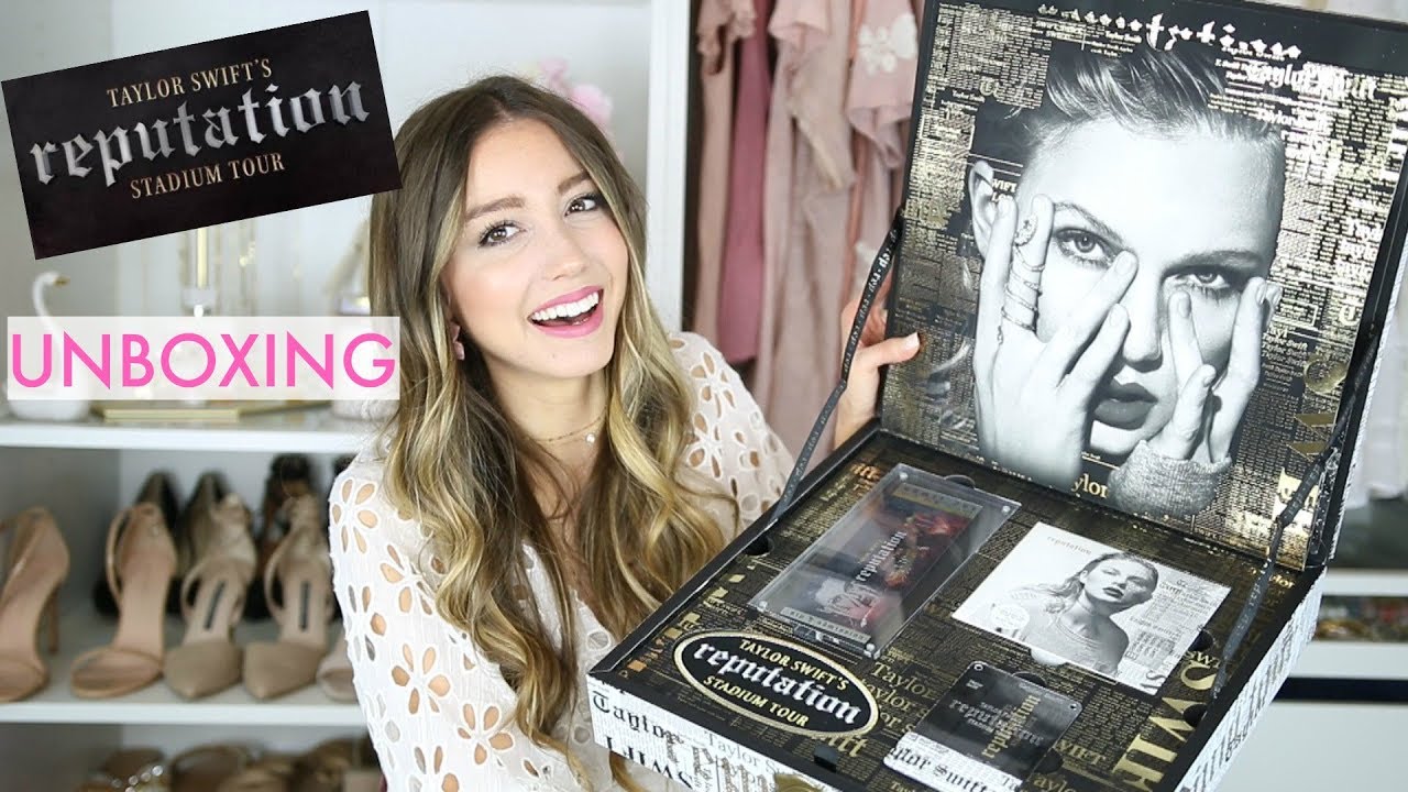 TAYLOR SWIFT REPUTATION STADIUM TOUR VIP PACKAGE UNBOXING!!