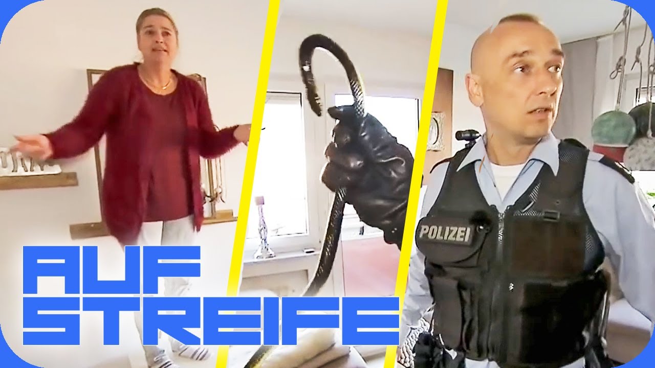 Bissige Schlange terrorisiert Ehepaar? | Auf Streife | SAT.1