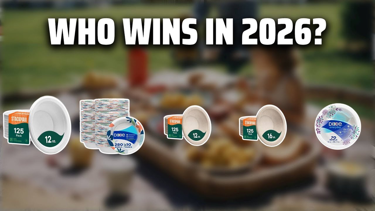 The Top 5 Best Paper Bowls in 2026 - Must Watch Before Buying!