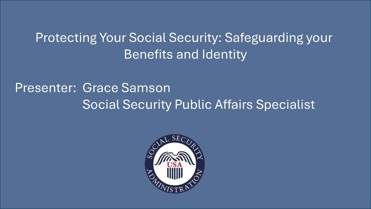Protect Your Social Security Number and Personal Information.