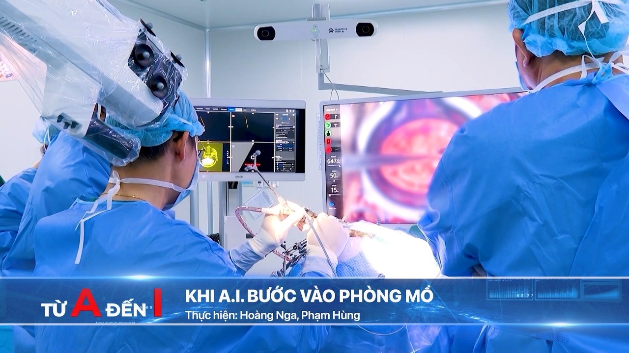 Khi A.I bước vào phòng mổ | VTV24