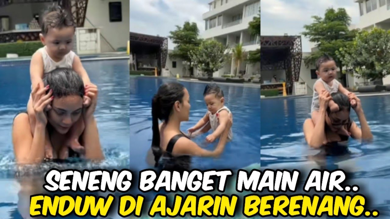MUKA PASRAH ENDUW 🤣‼️MAMA ERIKA AJARIN ENDUW BERENANG, LUCU BANGET REAKSI ENDUW@WARGANETKONOHA-y3c 