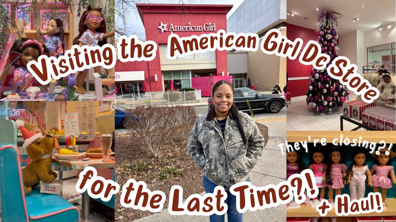 Последний визит в магазин American Girl Doll в Вашингтоне?! + Покупки! | Взрослый коллекционер
