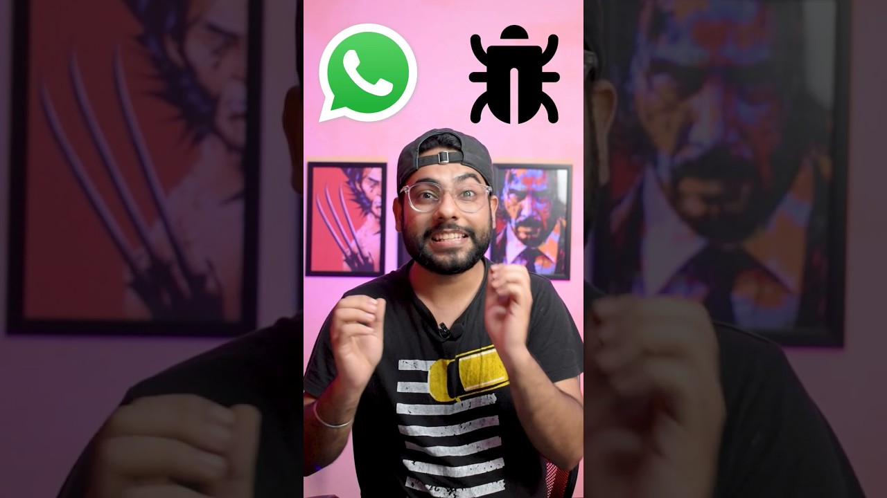 ek msg se whatsapp crash💥 #whatsapp
