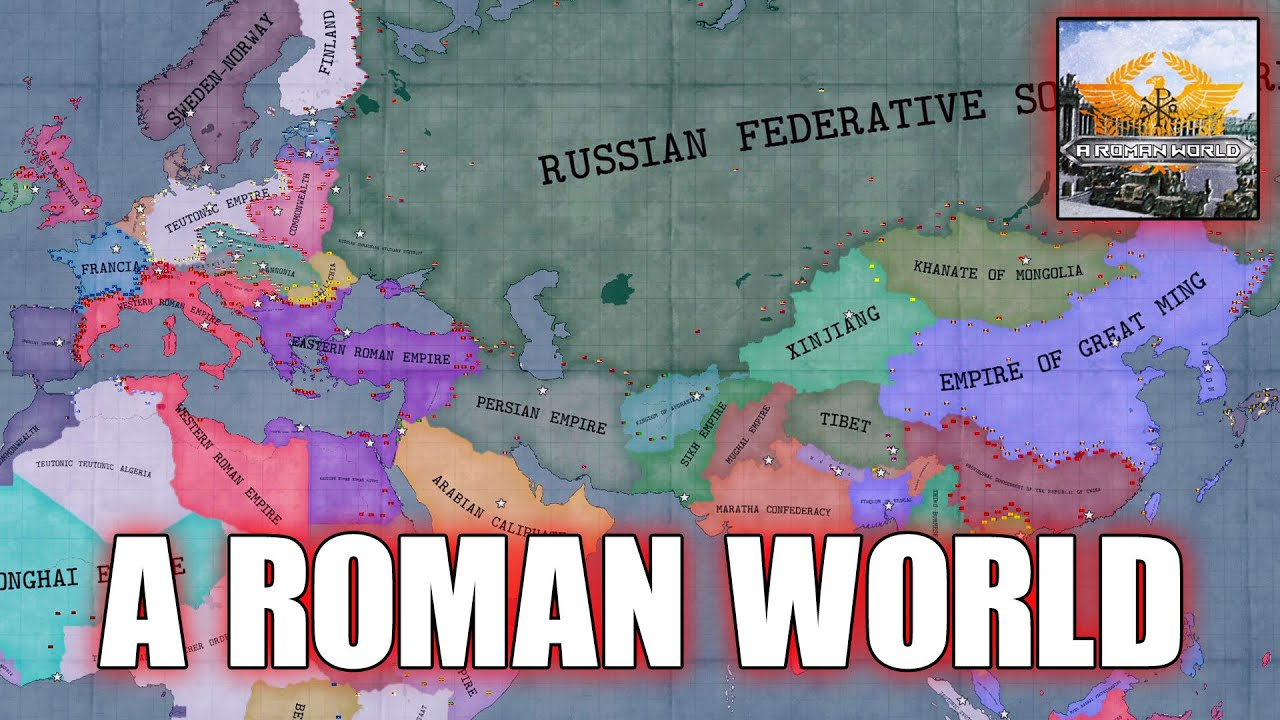 A Roman World! - HOI4 Timelapse