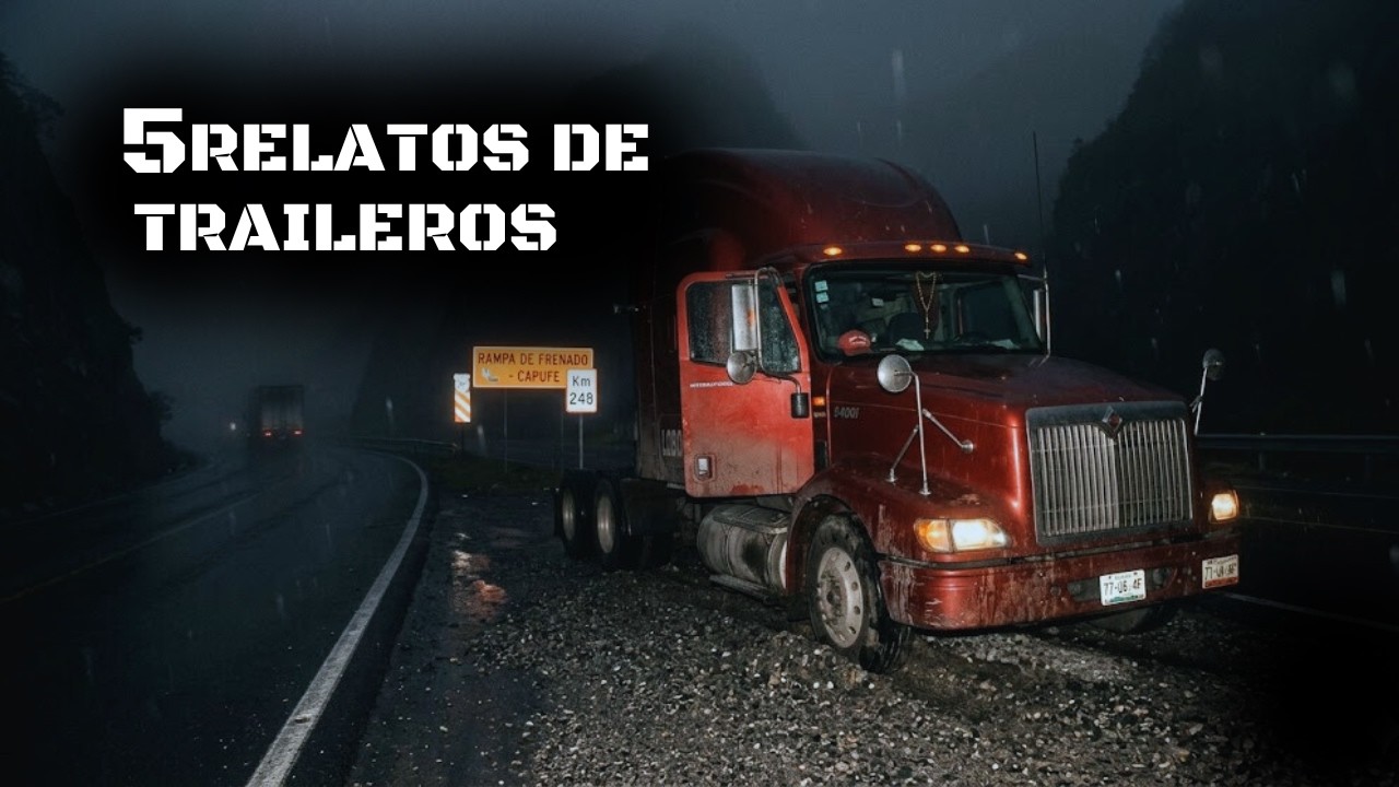 5 HISTORIAS DE TERROR DE TRAILEROS MEXICANOS
