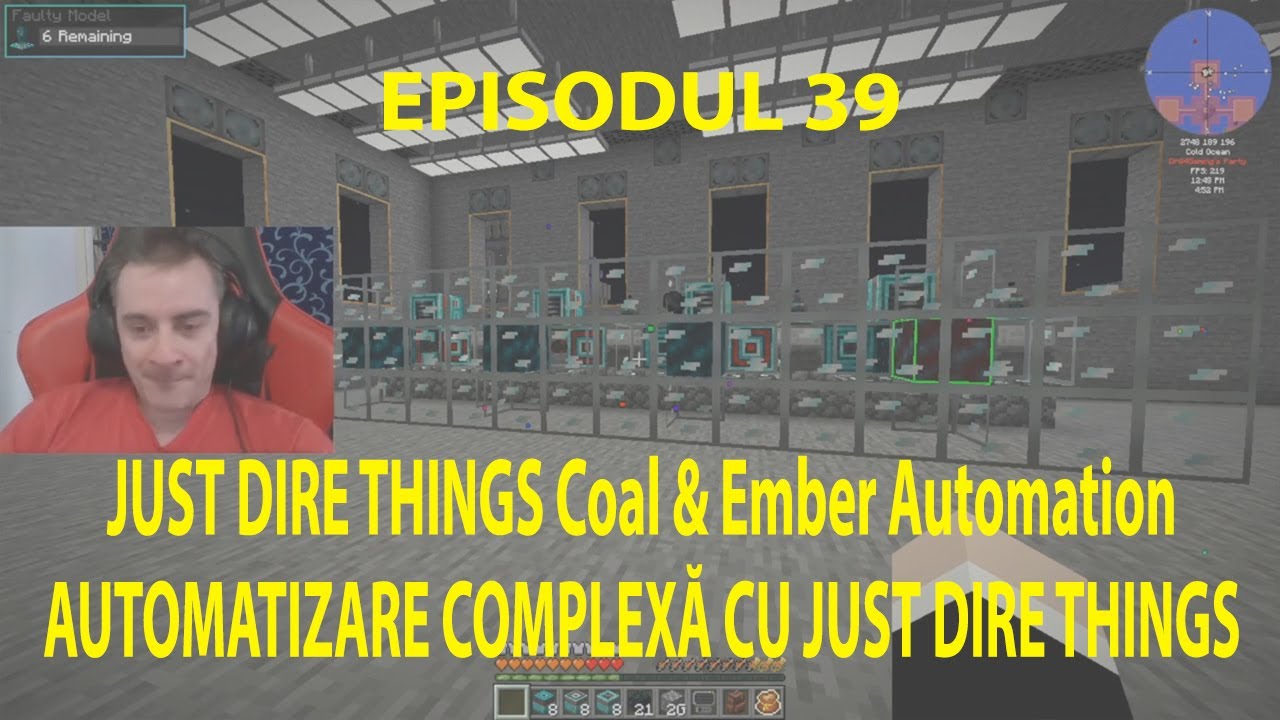 🎮 Oceanblock Ep 39 -🌊 Automatizare Ember & Coal - AUTOMATIZARE COMPLEXĂ CU JUST DIRE THINGS