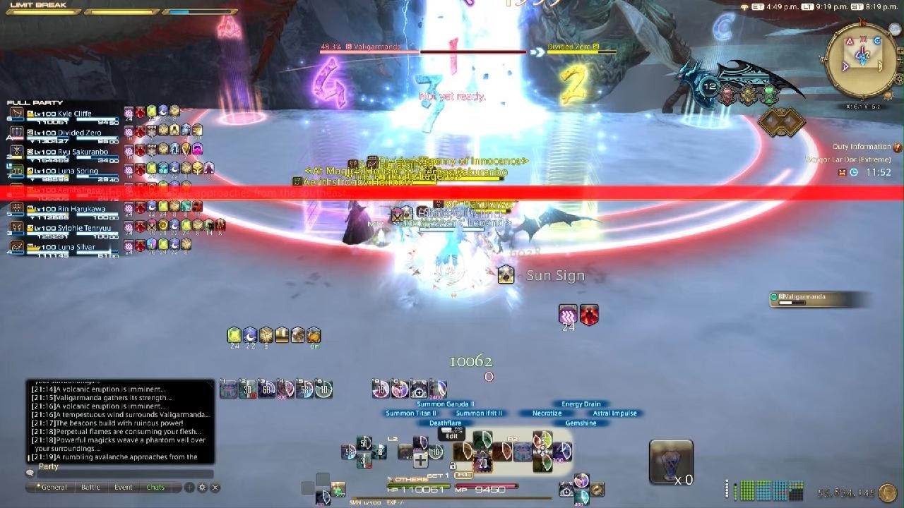 FF14 Worqor Lar Dor (Extreme) (Valigarmanda Extreme) Clear - SMN PoV