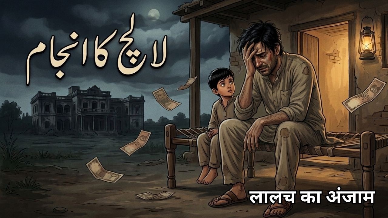Lalach Ka Anjam – Aik Haqeeqat Par Mabni Sabaq Amoz Kahani(urdu in hindi)| story tell