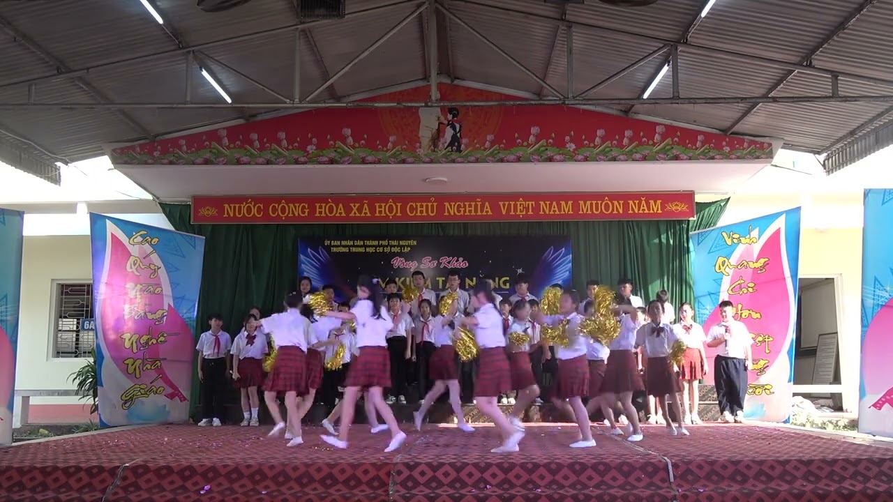 Trường THCS Độc Lập - Vòng sơ khảo tìm kiếm tài năng - 6A1- Độc Lập vườn ươm xanh
