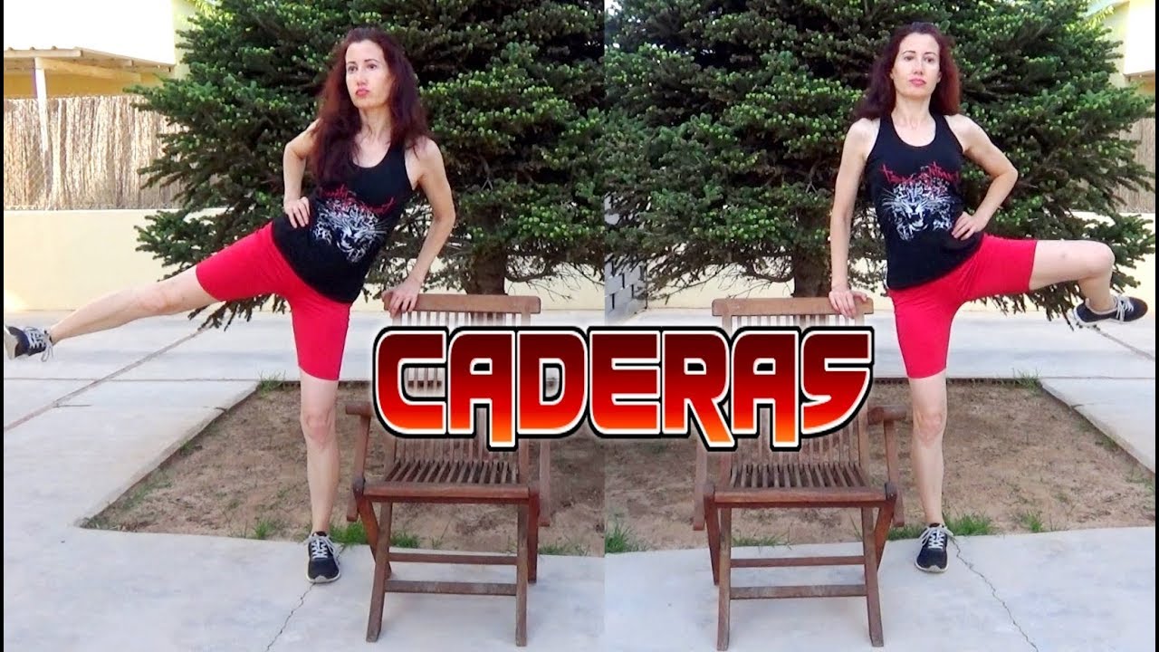 Ejercicios CADERAS DE PIE | Caderas redondas bonitas y sin cartucheras
