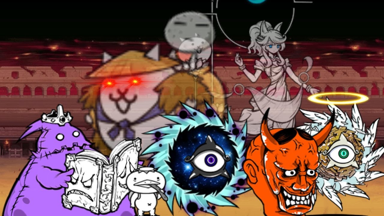 【The Battle Cats】 The True Kasa Jizo Spamming (Otherworld Colosseum 16: Payday)