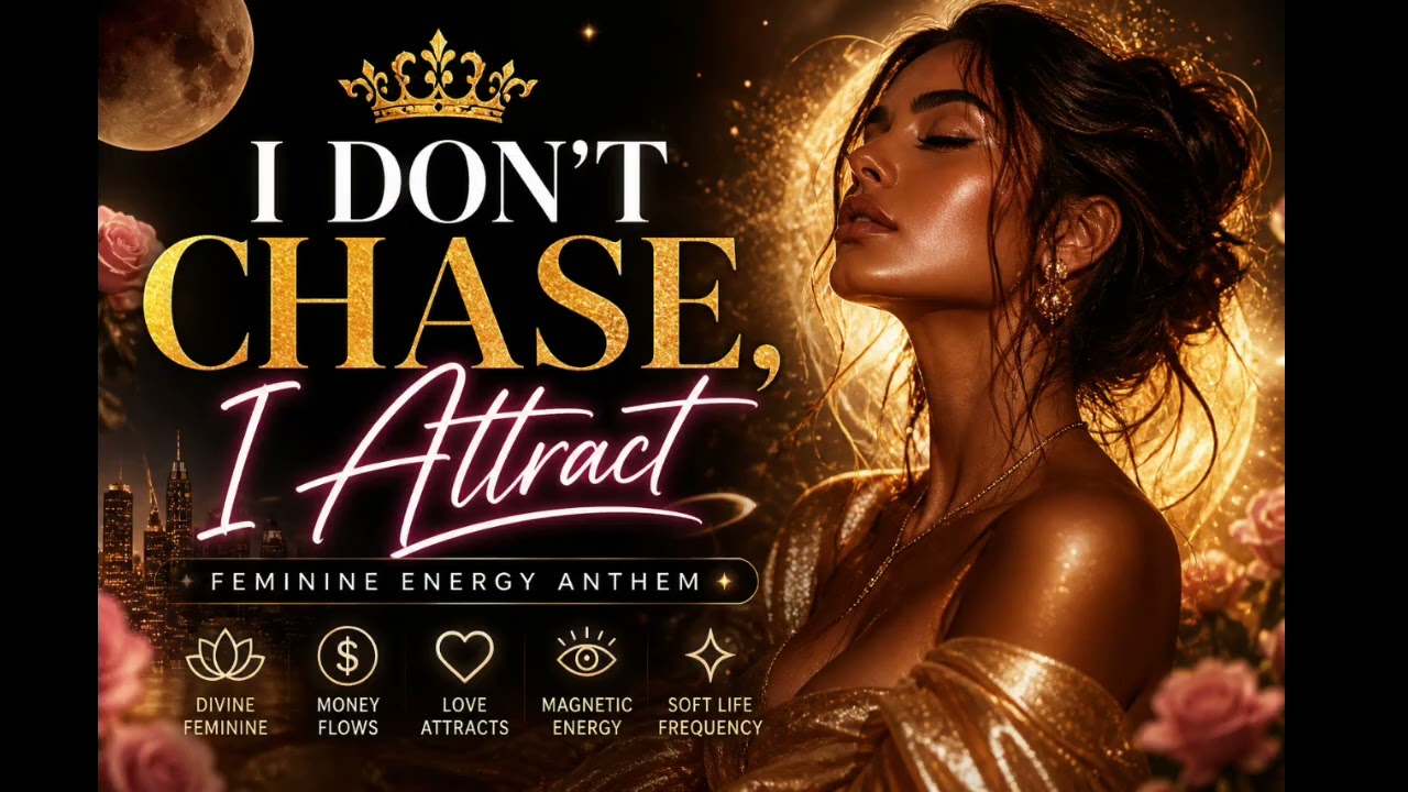 I Don't Chase, I Attract ✨ Divine Feminine Energy | 432Hz Manifestation Music | Law of Attraction