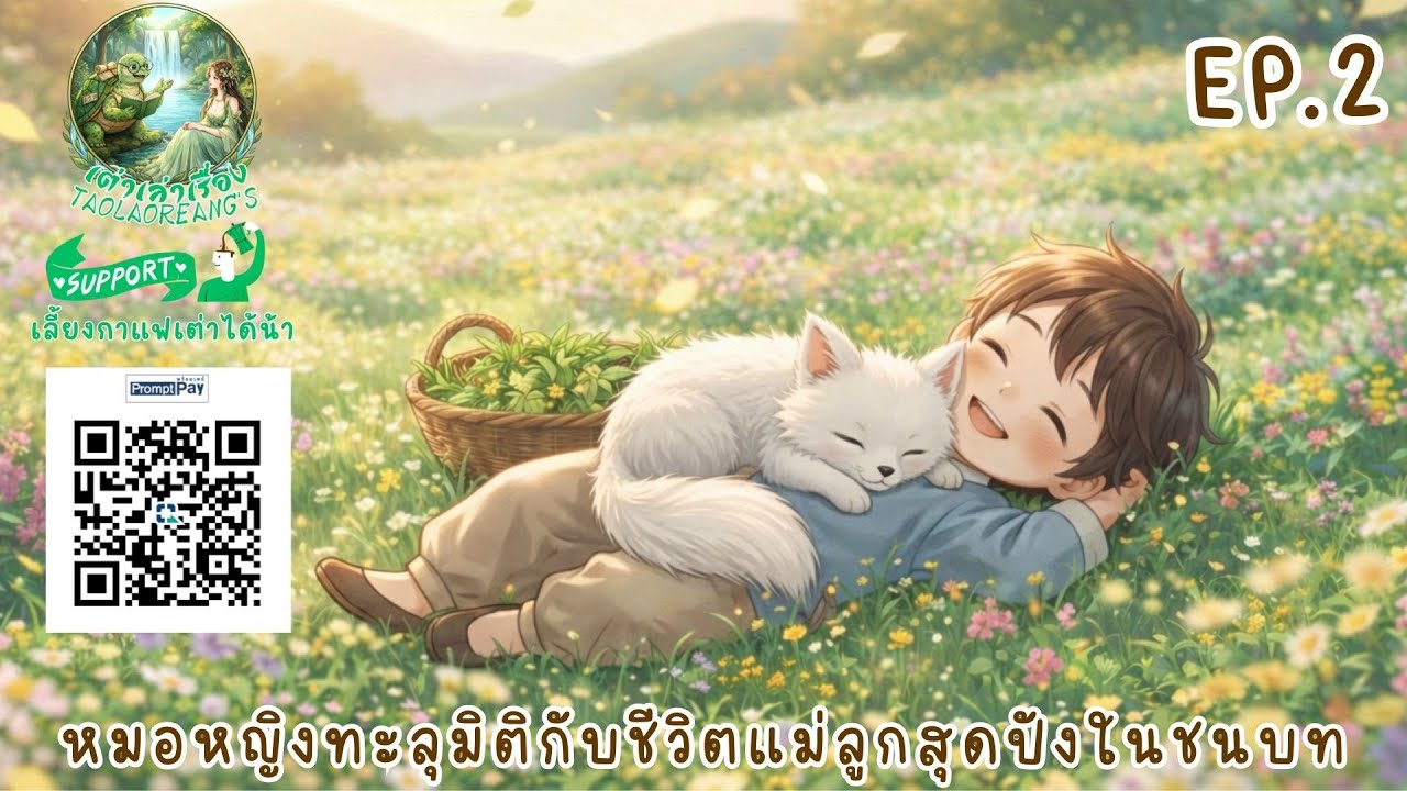 หมอหญิงทะลุมิติกับชีวิตแม่ลูกสุดปังในชนบท EP.2 | #นิยายเสียงจีน #นิยายเสียง