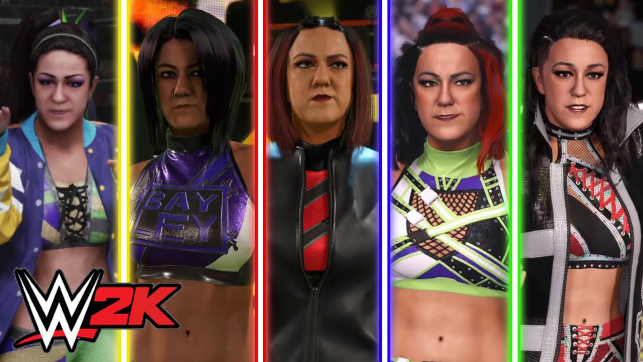 Bayley Entrance Evolution | WWE 2K19 - WWE 2K25