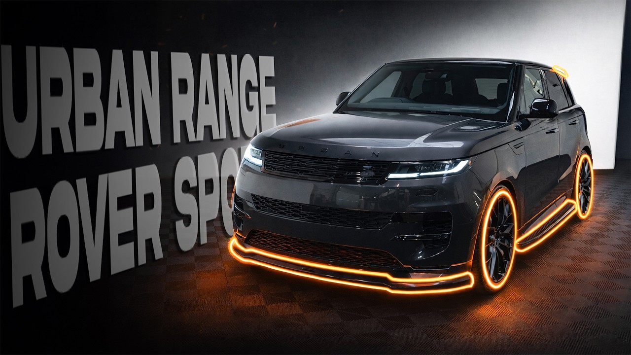 Модернизация этого Range Rover Sport с помощью Urban Automotive!