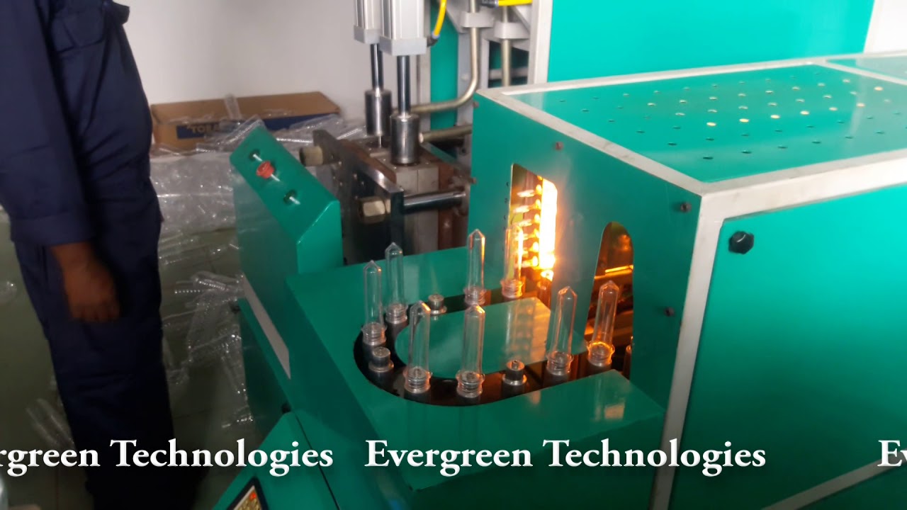 Pet Stretch Blow Moulding Machine - Evergreen Technologies