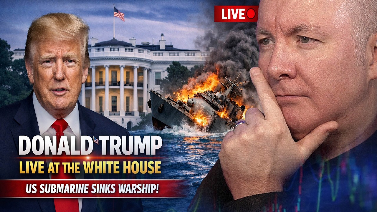 Trump LIVE: US Submarine Sinks Iranian Warship – White House Emergency Update Martyn Lucas Investor