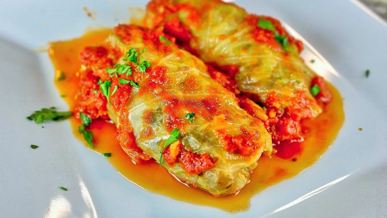 Rollitos de Repollo Vegetariano
