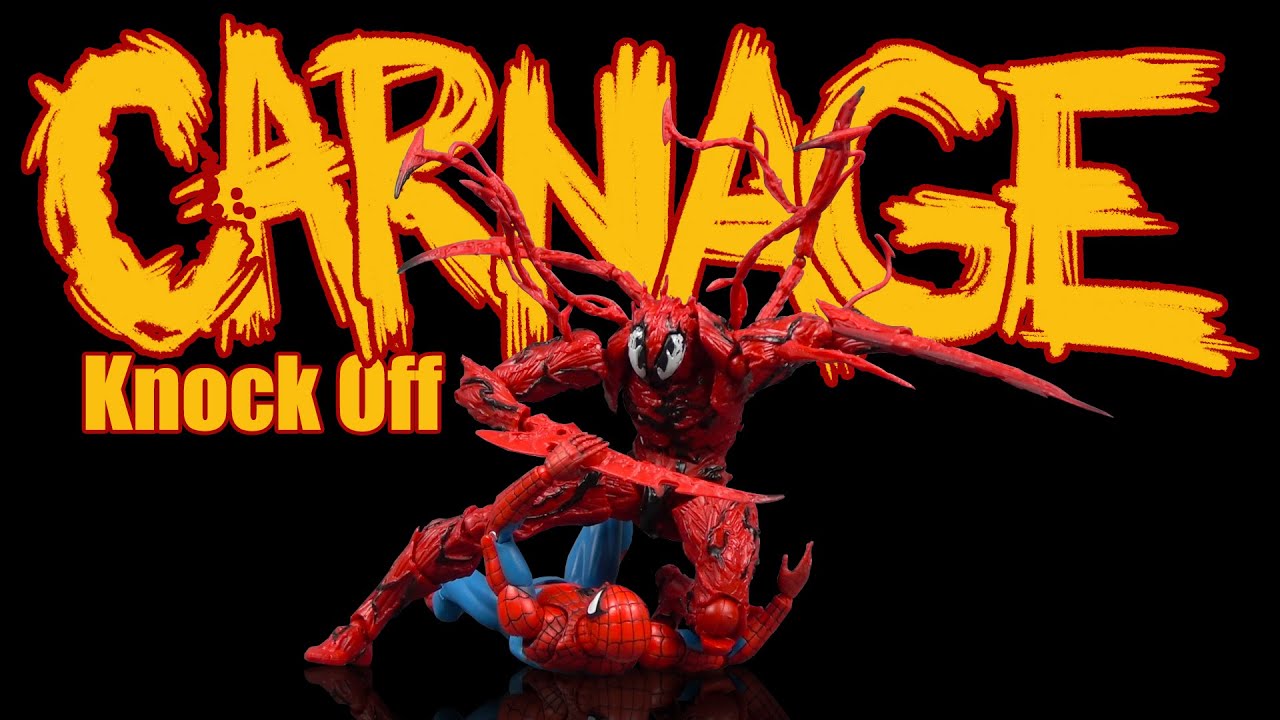 Ep649 Amazing Yamaguchi Revoltech Carnage KNOCK OFF REVIEW